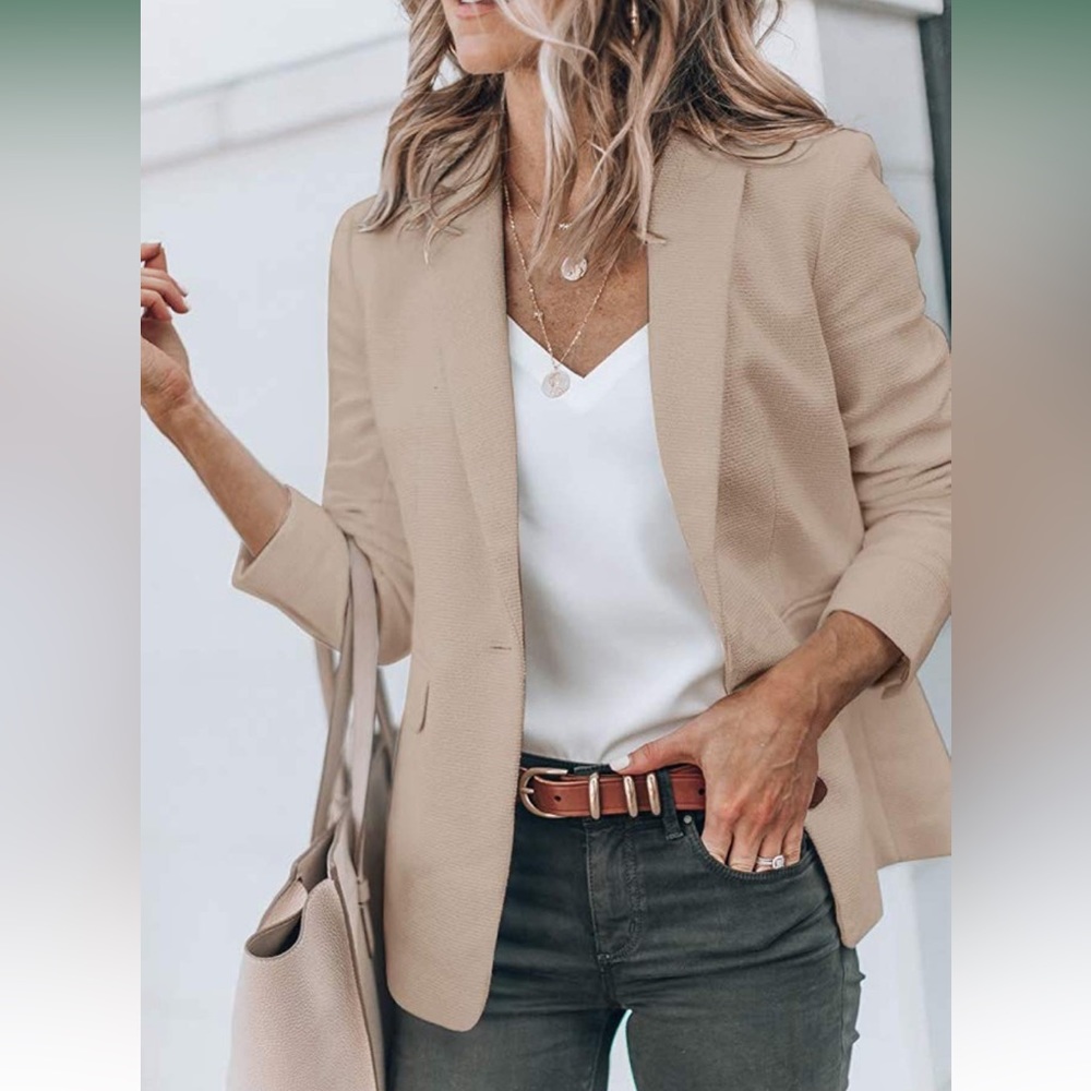 Tan Beige Blazer